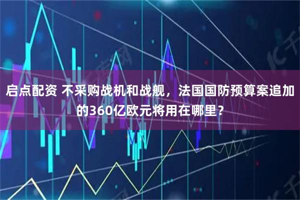 启点配资 不采购战机和战舰，法国国防预算案追加的360亿欧元将用在哪里？